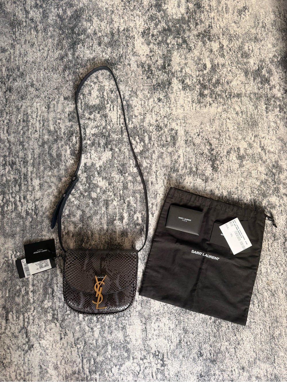 🍒MOVING SALE🍒 SAINT LAURENT Python Kaia Bag
